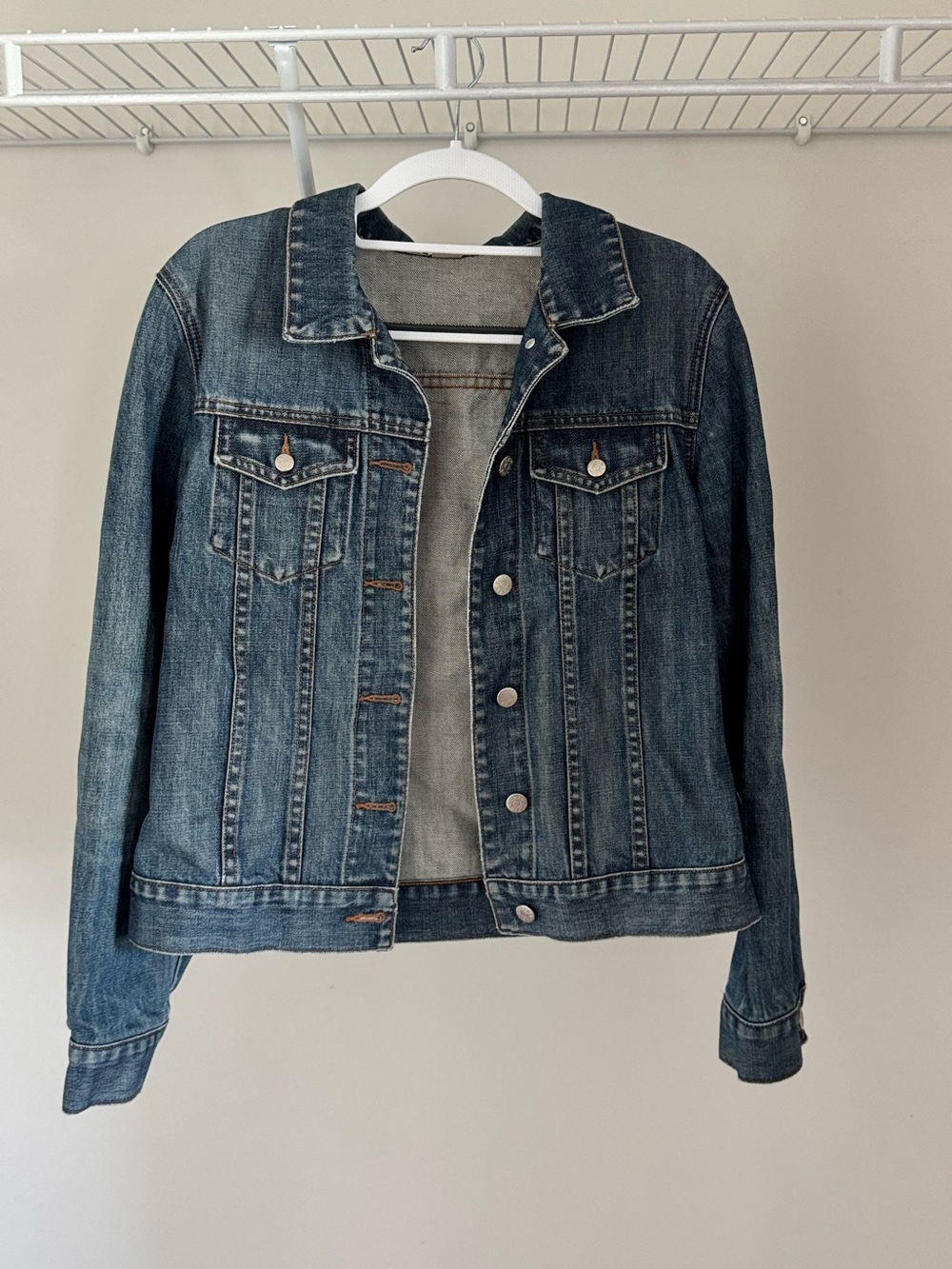 J.Crew Classic Women's Denim Jacket - Blue